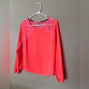 Womens Long Sleeve Blouse